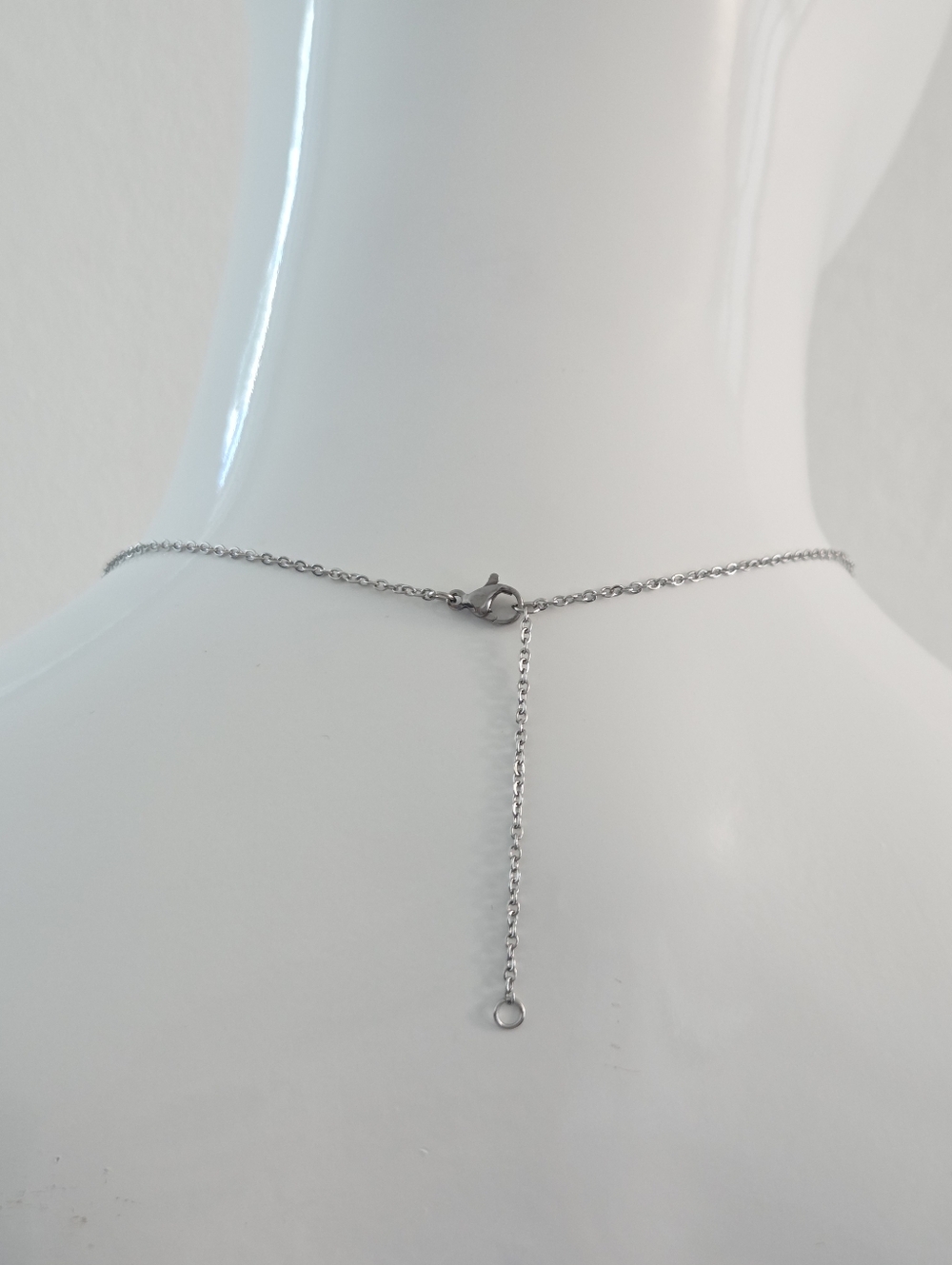 Unisex Silver Tropical Sea Turtle & Hibiscus Cut Out Pendant Necklace - Picture 8 of 12